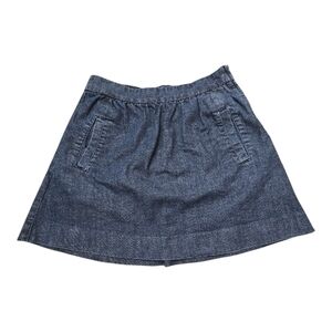 J Crew Denim A-Line Skirt Sz 4